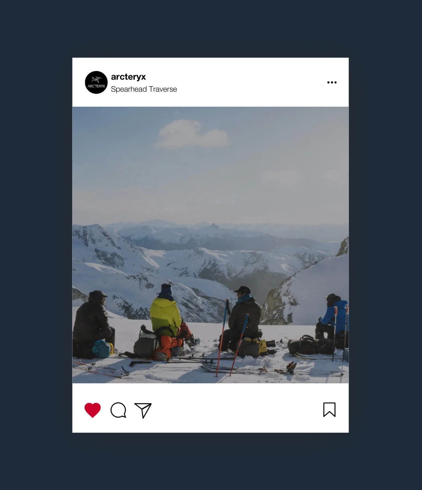 Spearhead social post