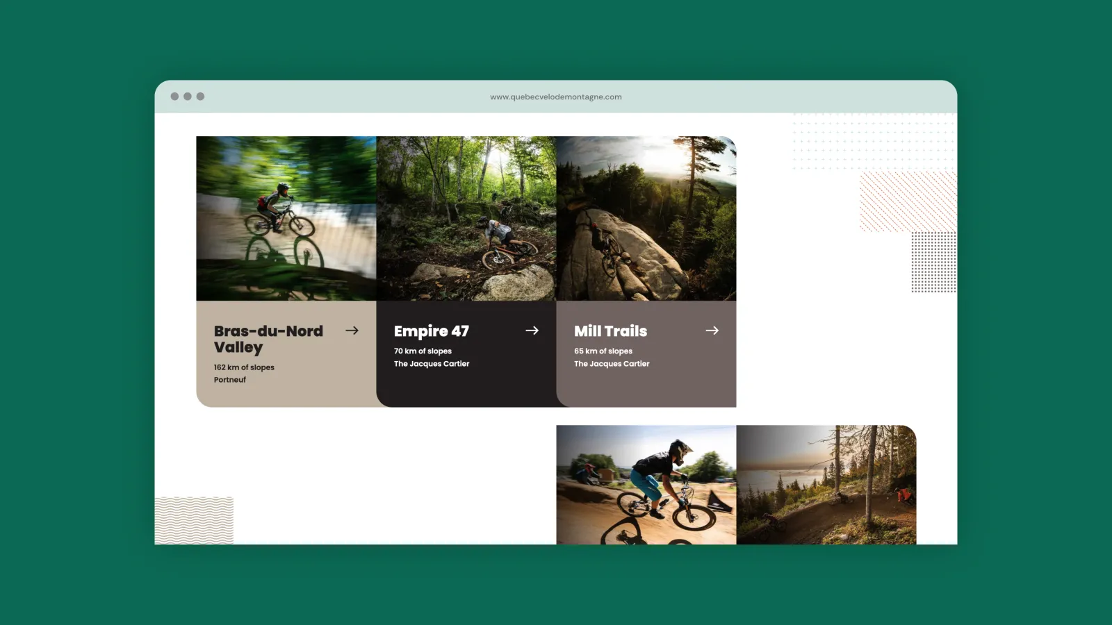 Screenshot of QVM website