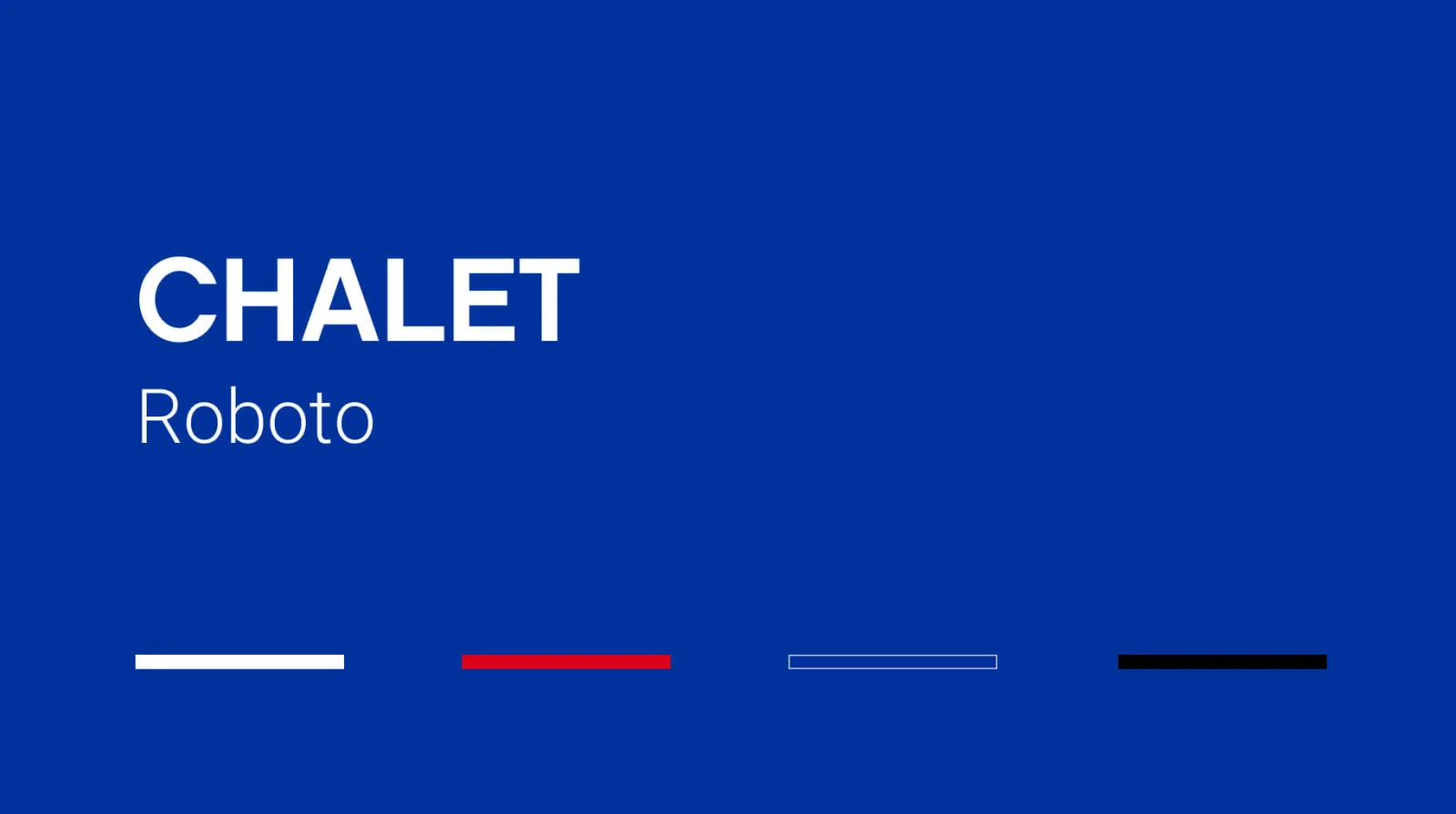 colors and fonts breakdown